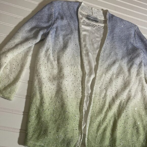 NWT Alfred Dunner Women's Sequin Sweater Size PXL - Picture 3 of 11